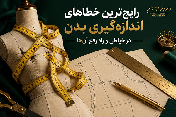 رایجترین خطاهای اندازهگیری بدن در خیاطی و راه رفع آنها